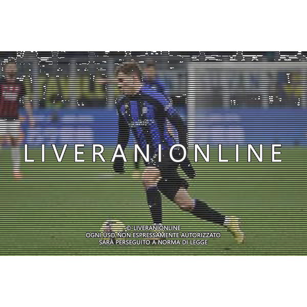 Nicolo\' Barella (Inter) Inter vs Milan Milano 05-02-2023 Stadio Giuseppe Meazza - San Siro Campionato Serie A TIM - 21a giornata foto Roberto Garavaglia/ag. Aldo Liverani sas / AGENZIA ALDO LIVERANI SAS