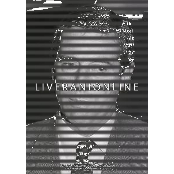 1987 MILANO LEGA CALCIO VIA FILIPPETTI RIUNIONE PRESIDENTI CALCIO NELLA FOTO CESARE BARRETTI AG ALDO LIVERANI SAS