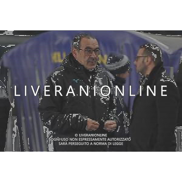 H.Verona vs Lazio Campionato Serie A TIM - 21 Giornata - Stadio Bentegodi - Verona 06-02-2023 nella foto Maurizio Sarri ©Federico Gaetano / AGENZIA ALDO LIVERANI SAS