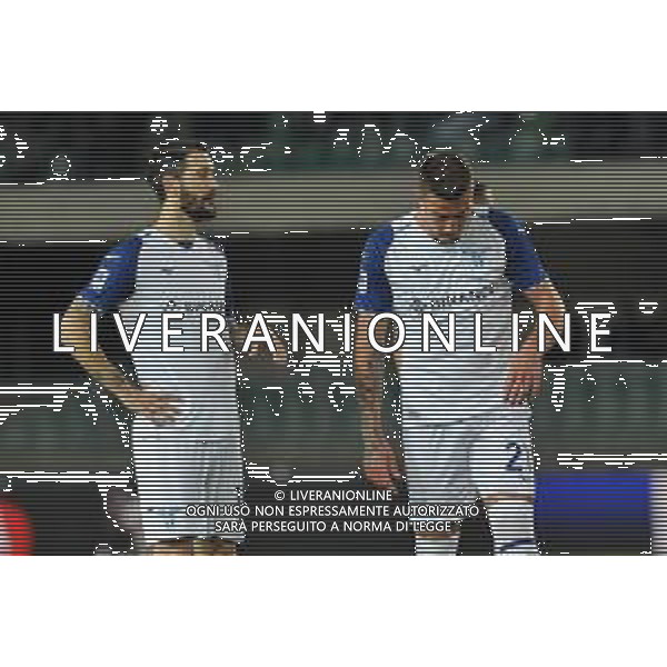 H.Verona vs Lazio Campionato Serie A TIM - 21 Giornata - Stadio Bentegodi - Verona 06-02-2023 nella foto Luis Alberto e con Sergej Milinkovic Savic ©Federico Gaetano / AGENZIA ALDO LIVERANI SAS