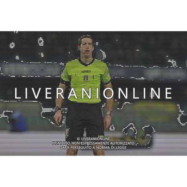 H.Verona vs Lazio Campionato Serie A TIM - 21 Giornata - Stadio Bentegodi - Verona 06-02-2023 nella foto Giovanni Ayroldi arbitro ©Federico Gaetano / AGENZIA ALDO LIVERANI SAS