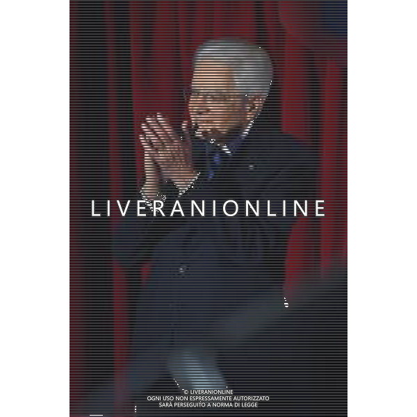Sergio Mattarella Presidente della Repubblica Sanremo 2023 73mo Festival della Canzone Italiana - Prima Serata Teatro Ariston - Sanremo (IM) 07-02-2023 foto Roberto Garavaglia/ag. Aldo Liverani sas / AGENZIA ALDO LIVERANI SAS