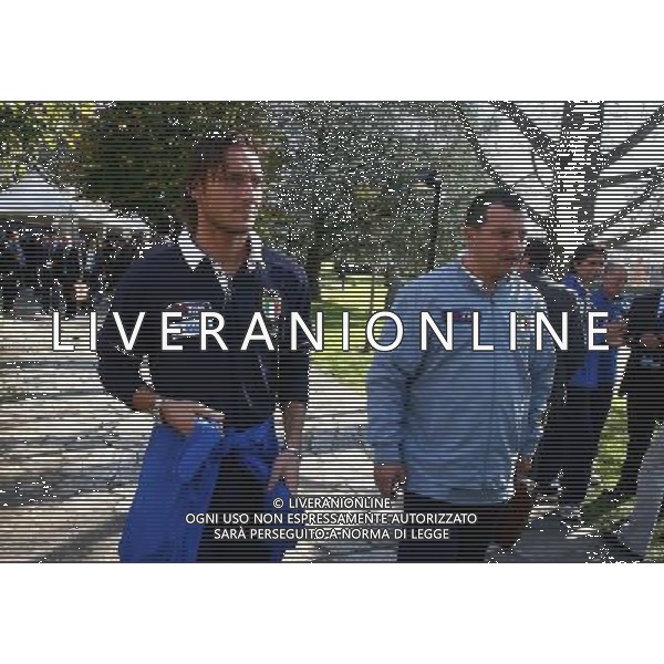 Coverciano 10/11/2005 Raduno della nazionale italiana di calcio nella foto Francesco Totti ph gianni nucci/agenzia aldo liverani