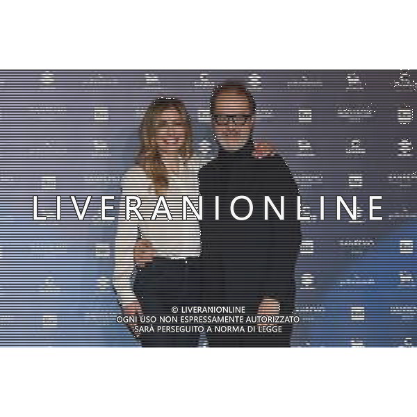 Francesca Fagnani e Stefano Coletta Sanremo 2023 73mo Festival della Canzone Italiana Photocall del 8 febbraio Casino’ Municipale - Sanremo (IM) 08-02-2023 foto Roberto Garavaglia/ag. Aldo Liverani sas