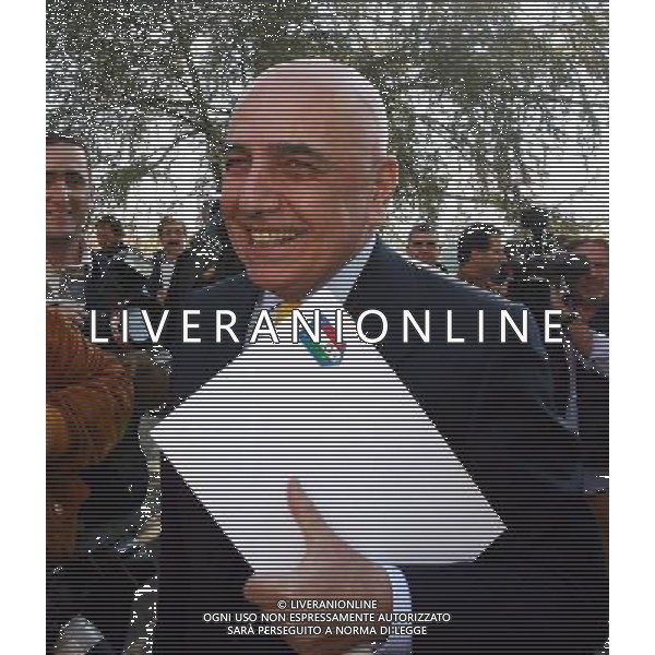 Coverciano 10/11/2005 Raduno della nazionale italiana di calcio nella foto adriano galliani ph gianni nucci/agenzia aldo liverani