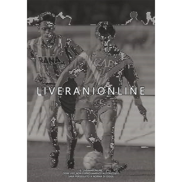 24-04-1994 VERONA CAMPIONATO DI CALCIO SERIE B VERONA-BRESCIA 0-0 NELLA FOTO SERGIO DOMINI E FILIPPO INZAGHI AG ALDO LIVERANI SAS