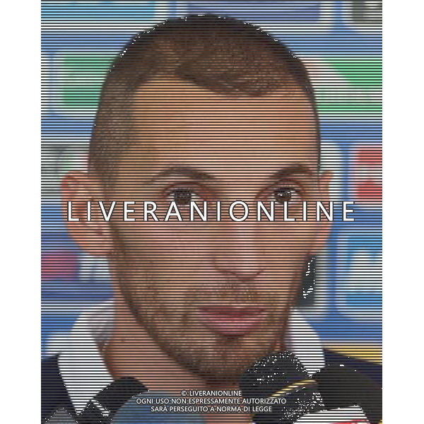 Coverciano 10/11/2005 Raduno della nazionale italiana di calcio nella foto christian abbiati ph gianni nucci/agenzia aldo liverani