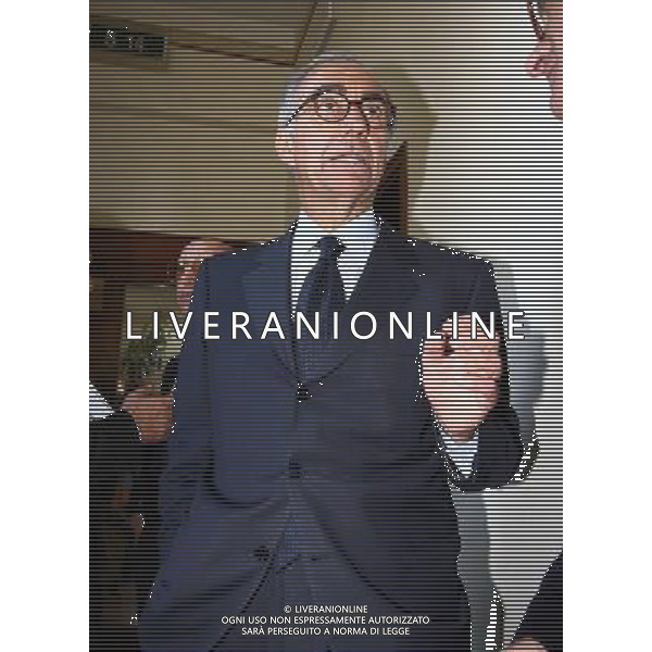 Coverciano 10/11/2005 Raduno della nazionale italiana di calcio nella foto Franco Carraro ph gianni nucci/agenzia aldo liverani