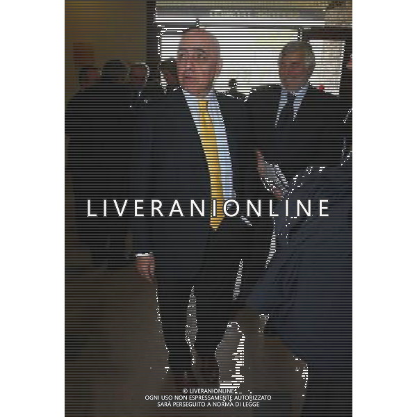 Coverciano 10/11/2005 Raduno della nazionale italiana di calcio nella foto Adriano Galliani ph gianni nucci/agenzia aldo liverani