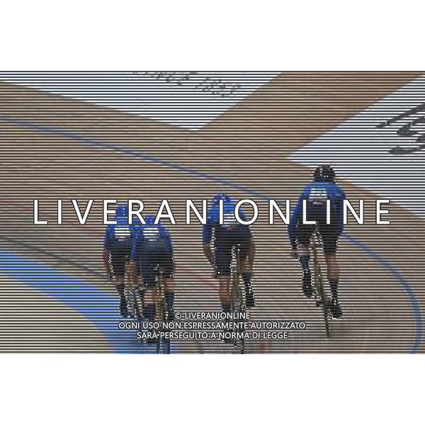 08-02-2023 European Championships Elite Track; Giornata 01; 2023, Italia; Consonni, Simone; Ganna Filippo; Lamon, Francesco; Milan, Jonathan; Grenchen; ©SIROTTI / AGENZIA ALDO LIVERANI SAS