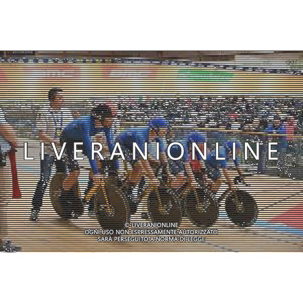08-02-2023 European Championships Elite Track; Giornata 01; 2023, Italia; Consonni, Simone; Ganna Filippo; Lamon, Francesco; Milan, Jonathan; Grenchen; ©SIROTTI / AGENZIA ALDO LIVERANI SAS