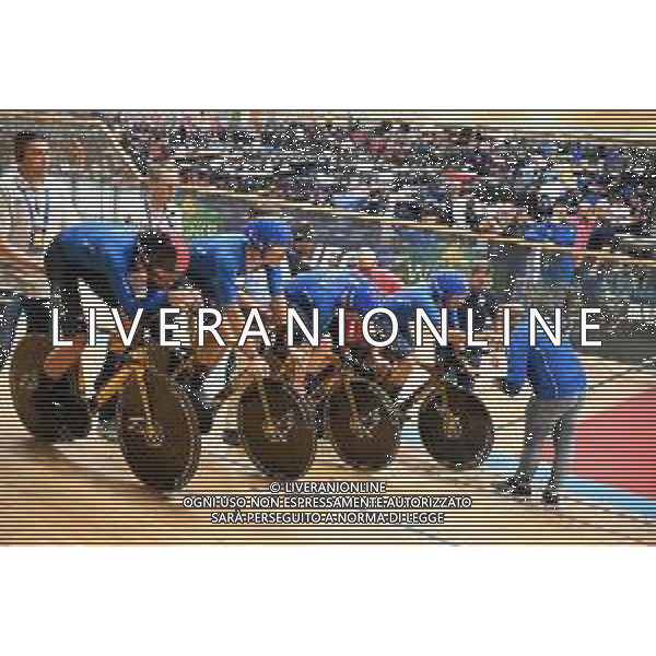 08-02-2023 European Championships Elite Track; Giornata 01; 2023, Italia; Consonni, Simone; Ganna Filippo; Lamon, Francesco; Milan, Jonathan; Villa, Marco; Grenchen; ©SIROTTI / AGENZIA ALDO LIVERANI SAS