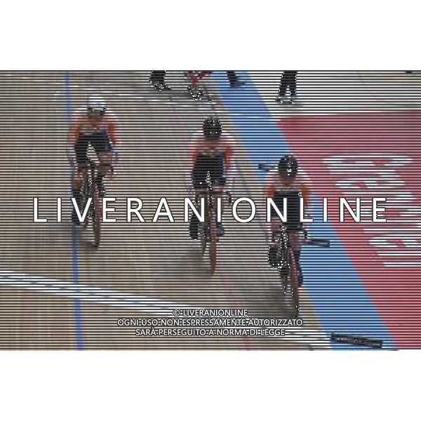 08-02-2023 European Championships Elite Track; Giornata 01; 2023, Olanda; Carlin, Jack; Fielding, Alistair; Hoogland, Jeffrey; Lavreysen, Harrie; Van Den Berg, Roy; Grenchen; ©SIROTTI / AGENZIA ALDO LIVERANI SAS