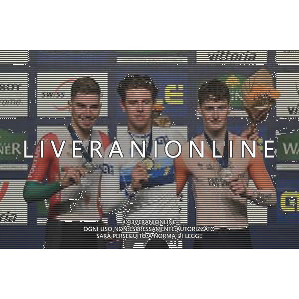 08-02-2023 European Championships Elite Track; Giornata 01; 2023, Germany; 2023, Uae Emirates; 2023, Olanda; Teutenberg, Tim Torn; Oliveira, Rui; Heijnen, Philip; Grenchen; ©SIROTTI / AGENZIA ALDO LIVERANI SAS