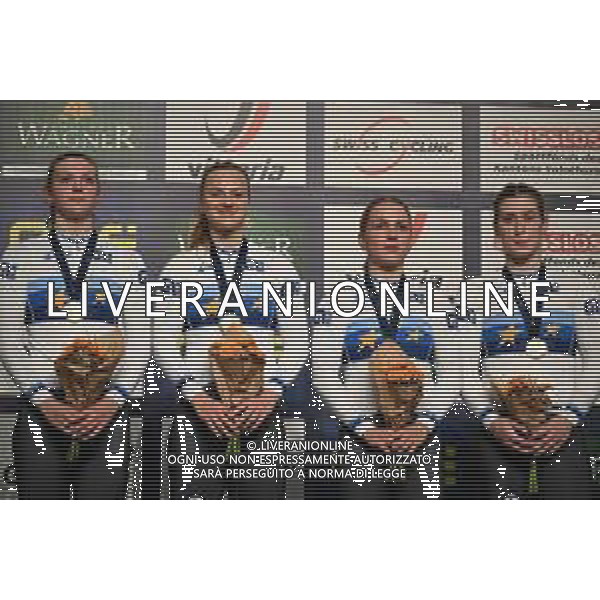 08-02-2023 European Championships Elite Women Track; Giornata 01; 2023, Germany; Friedrich, Lea Sophie; Grabosch, Pauline Sofie; Hinze, Emma; Propster, Alessa Catriona; Grenchen; ©SIROTTI / AGENZIA ALDO LIVERANI SAS