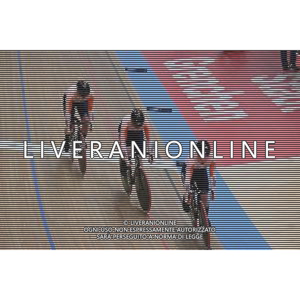 08-02-2023 European Championships Elite Women Track; Giornata 01; 2023, Olanda; Lamberink, Kyra; Van Der Peet, Steffie; Van Der Wouw, Hetty; Grenchen; ©SIROTTI / AGENZIA ALDO LIVERANI SAS