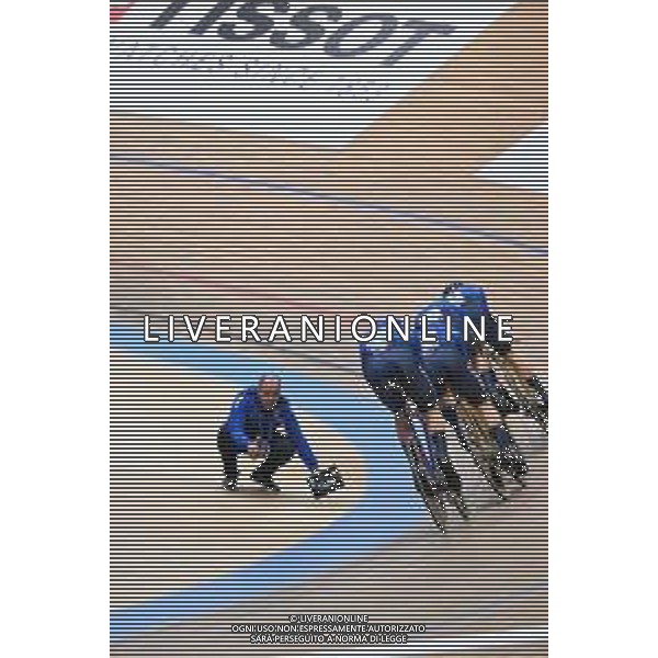 09-02-2023 European Championships Elite Track; Giornata 02; 2023, Italia; Consonni, Simone; Ganna, Filippo; Moro, Mnanlio; Milan, Jonathan; Villa, Marco; Grenchen; ©SIROTTI / AGENZIA ALDO LIVERANI SAS