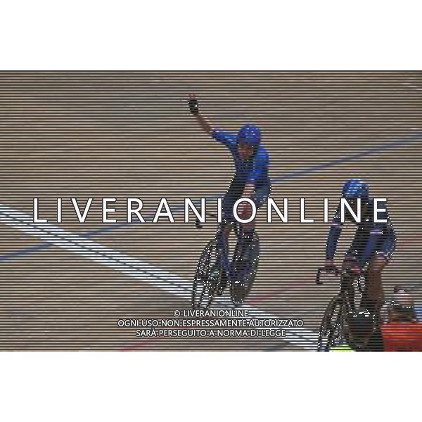 09-02-2023 European Championships Elite Track; Giornata 02; 2023, Italia; 2023, France; Consonni, Simone; Grondin, Donavan; Grenchen; ©SIROTTI / AGENZIA ALDO LIVERANI SAS