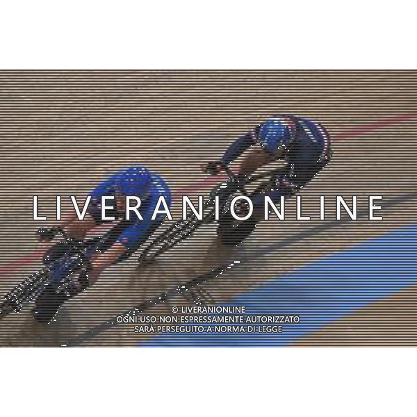 09-02-2023 European Championships Elite Track; Giornata 02; 2023, Italia; 2023, France; Consonni, Simone; Grondin, Donavan; Grenchen; ©SIROTTI / AGENZIA ALDO LIVERANI SAS