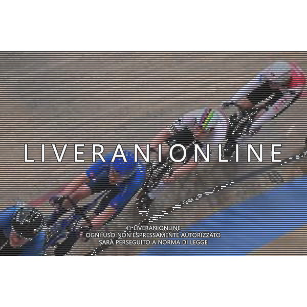 09-02-2023 European Championships Elite Track; Giornata 02; 2023, Olanda; 2023, Italia; Havik, Yoeri; Consonni, Simone; Grenchen; ©SIROTTI / AGENZIA ALDO LIVERANI SAS