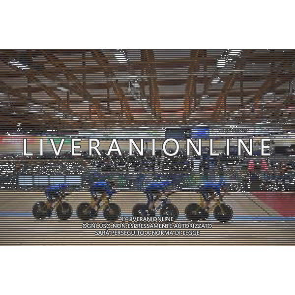 09-02-2023 European Championships Elite Track; Giornata 02; 2023, Italia; Ganna, Filippo; Lamon, Francesco; Milan, Jonathan; Moro, Manlio; Grenchen; ©SIROTTI / AGENZIA ALDO LIVERANI SAS