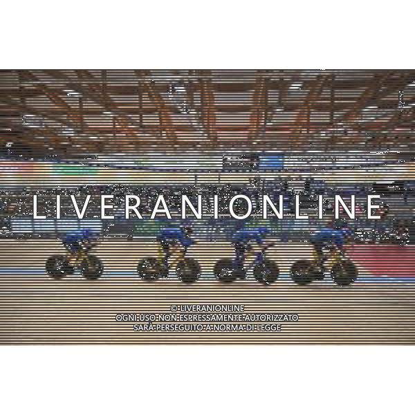 09-02-2023 European Championships Elite Track; Giornata 02; 2023, Italia; Ganna, Filippo; Lamon, Francesco; Milan, Jonathan; Moro, Manlio; Grenchen; ©SIROTTI / AGENZIA ALDO LIVERANI SAS