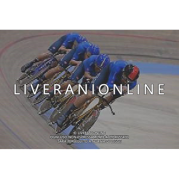 09-02-2023 European Championships Elite Track; Giornata 02; 2023, Italia; Ganna, Filippo; Lamon, Francesco; Milan, Jonathan; Moro, Manlio; Grenchen; ©SIROTTI / AGENZIA ALDO LIVERANI SAS