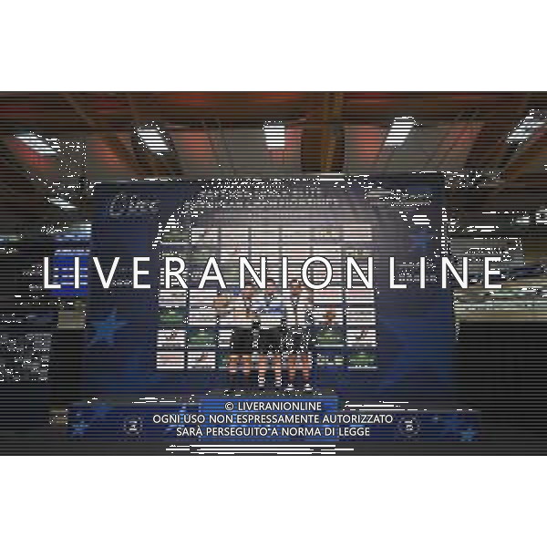 09-02-2023 European Championships Elite Track; Giornata 02; 2023, Olanda; 2023, Spain; 2023, Germany; Hoogland, Jeffrey; Martinez Chorro, Alejando; Dornbach, Maximilian; Grenchen; ©SIROTTI / AGENZIA ALDO LIVERANI SAS
