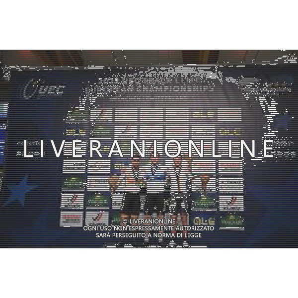 09-02-2023 European Championships Elite Track; Giornata 02; 2023, Olanda; 2023, Spain; 2023, Germany; Hoogland, Jeffrey; Martinez Chorro, Alejando; Dornbach, Maximilian; Grenchen; ©SIROTTI / AGENZIA ALDO LIVERANI SAS