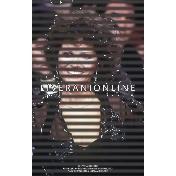 RETROSPETTIVA CLAUDIA CARDINALE ATTRICE NELLA FOTO OSPITE DELLA TRASMISSIONE BLITZ - MILANO ANNI \'80 AG ALDO LIVERANI SAS
