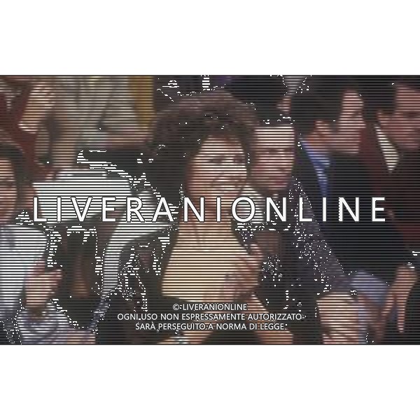 RETROSPETTIVA CLAUDIA CARDINALE ATTRICE NELLA FOTO OSPITE DELLA TRASMISSIONE BLITZ - MILANO ANNI \'80 AG ALDO LIVERANI SAS