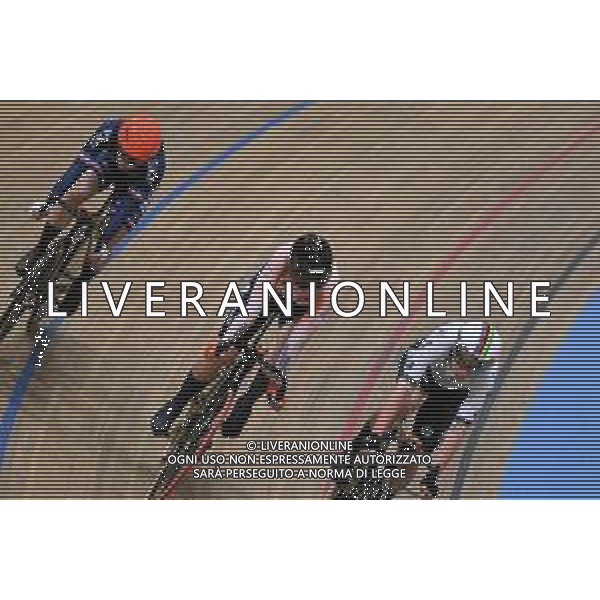 09-02-2023 European Championships Elite Women Track; Giornata 02; 2023, Belgium; 2023, France; 2023, Olanda; Kopecky, Lotte; Fortin, Valentine; Van Der Duin, Maike; Grenchen; ©SIROTTI / AGENZIA ALDO LIVERANI SAS