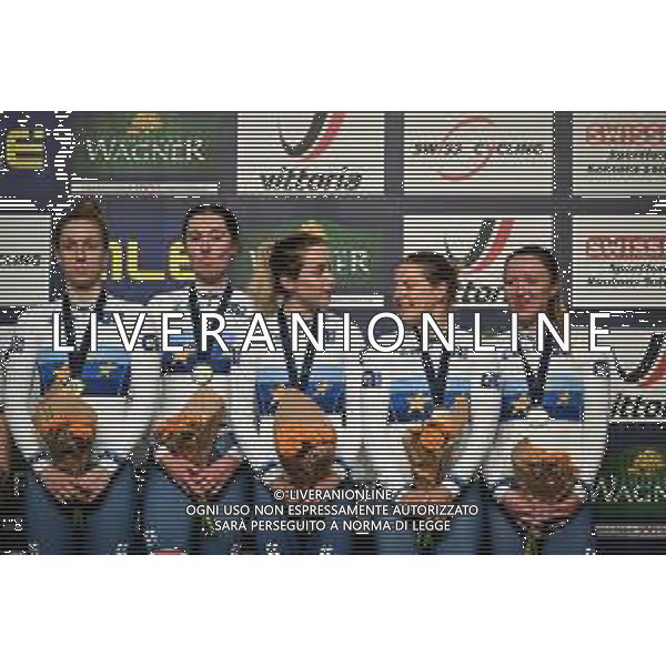 09-02-2023 European Championships Elite Women Track; Giornata 02; 2023, Great Britain; Archibald, Katie; Evans, Neah; Knight, Josie; Morris, Anna; Barker, Elinor; Grenchen; ©SIROTTI / AGENZIA ALDO LIVERANI SAS