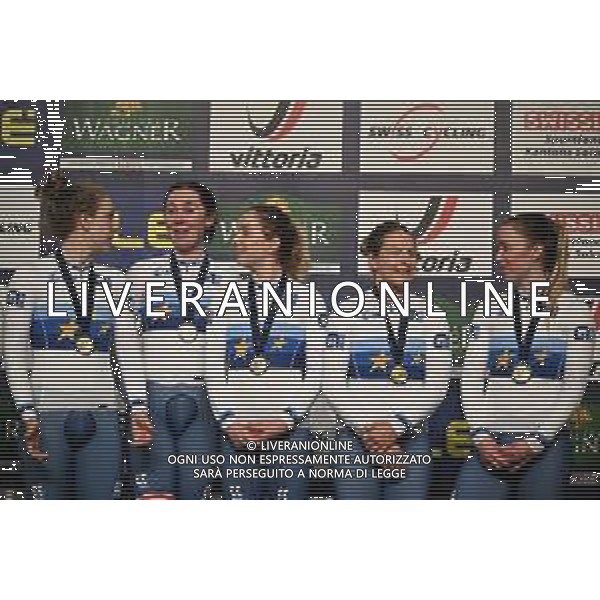 09-02-2023 European Championships Elite Women Track; Giornata 02; 2023, Great Britain; Archibald, Katie; Evans, Neah; Knight, Josie; Morris, Anna; Barker, Elinor; Grenchen; ©SIROTTI / AGENZIA ALDO LIVERANI SAS