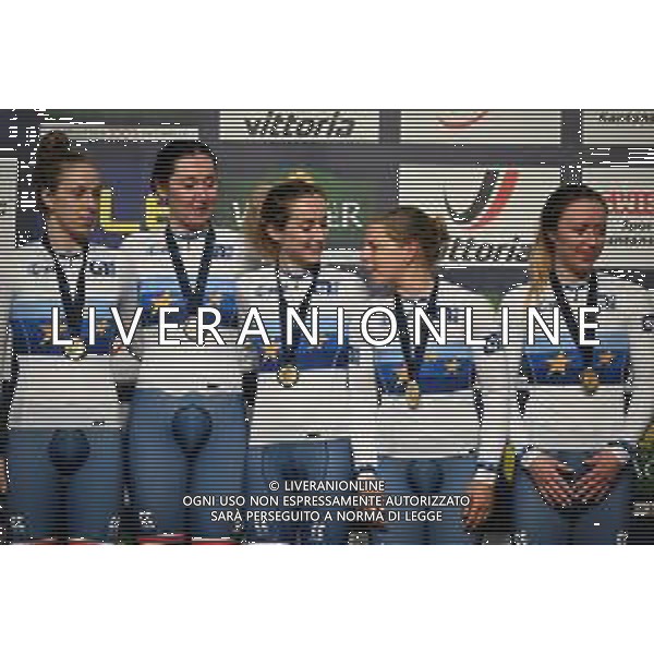 09-02-2023 European Championships Elite Women Track; Giornata 02; 2023, Great Britain; Archibald, Katie; Evans, Neah; Knight, Josie; Morris, Anna; Barker, Elinor; Grenchen; ©SIROTTI / AGENZIA ALDO LIVERANI SAS