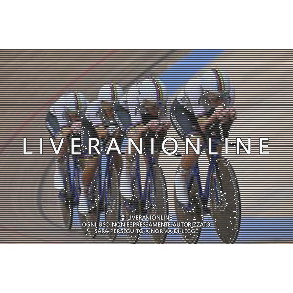 09-02-2023 European Championships Elite Women Track; Giornata 02; 2023, Italia; Alzini, Martina; Balsamo, Elisa; Fidanza, Martina; Guazzini, Vittoria; Grenchen; ©SIROTTI / AGENZIA ALDO LIVERANI SAS