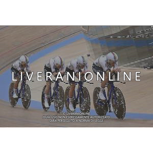 09-02-2023 European Championships Elite Women Track; Giornata 02; 2023, Italia; Alzini, Martina; Balsamo, Elisa; Fidanza, Martina; Guazzini, Vittoria; Grenchen; ©SIROTTI / AGENZIA ALDO LIVERANI SAS