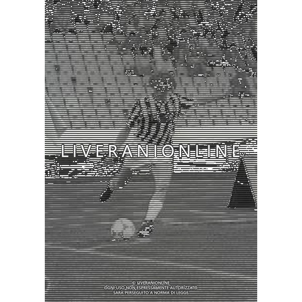 08-05-1988 UDINE-CAMPIONATO DI CALCIO SERIE B UDINESE-BRESCIA 1-0 NELLA FOTO ODOACRE CHIERICO AG ALDO LIVERANI SAS