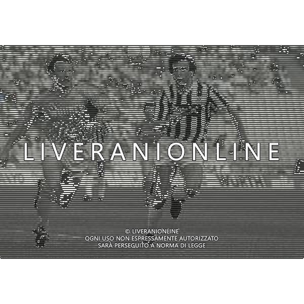 08-05-1988 UDINE-CAMPIONATO DI CALCIO SERIE B UDINESE-BRESCIA 1-0 NELLA FOTO CLAUDIO TESTONI E CLAUDIO VAGHEGGI AG ALDO LIVERANI SAS