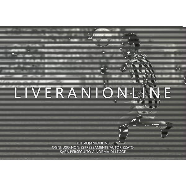 08-05-1988 UDINE-CAMPIONATO DI CALCIO SERIE B UDINESE-BRESCIA 1-0 NELLA FOTO VITTORIO PUSCEDDU AG ALDO LIVERANI SAS