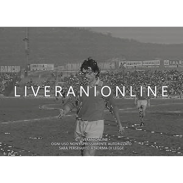 18-01-1981 BRESCIA CAMPIONATO DI CALCIO SERIE A BRESCIA-PERUGIA 1-1 NELLA FOTO ANTONIO DI GENNARO AG ALDO LIVERANI SAS