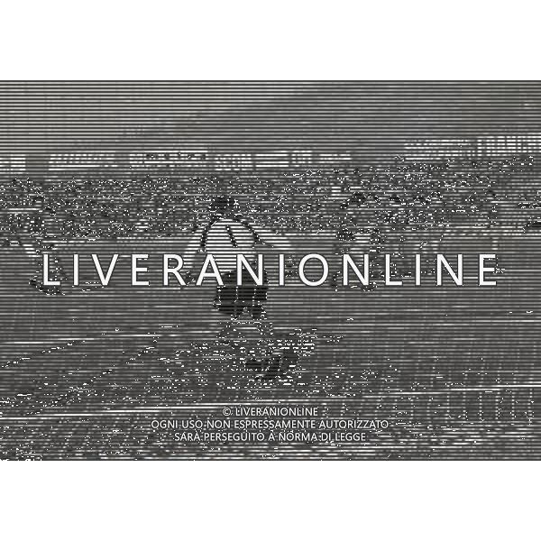 18-01-1981 BRESCIA CAMPIONATO DI CALCIO SERIE A BRESCIA-PERUGIA 1-1 NELLA FOTO AZIONE DI GIOCO AG ALDO LIVERANI SAS