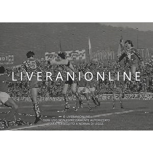 18-01-1981 BRESCIA CAMPIONATO DI CALCIO SERIE A BRESCIA-PERUGIA 1-1 NELLA FOTO PARATA ASTUTILIO MALGIOGLIO AG ALDO LIVERANI SAS