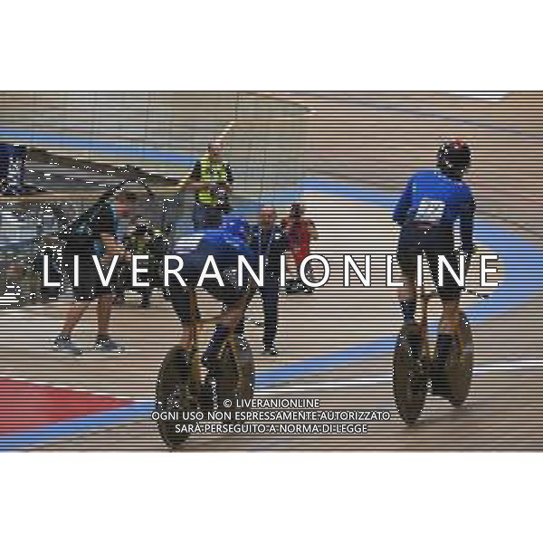 09-02-2023 European Championships Elite Track; Giornata 02; 2023, Italia; Villa, Marco; Grenchen; ©SIROTTI / AGENZIA ALDO LIVERANI SAS