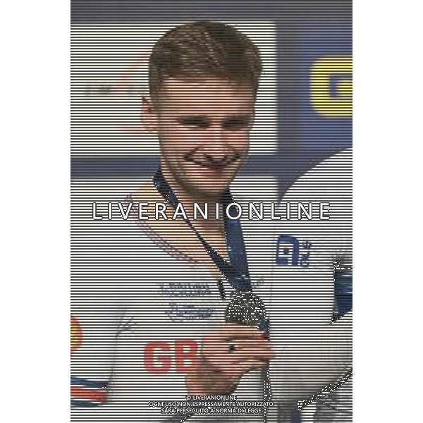 10-02-2023 European Championships Elite Track; Giornata 03; 2023, Bahrain - Victorious; 2023, Great Britain; 2023, Germany; Bigham, Daniel , Grenchen; ©SIROTTI / AGENZIA ALDO LIVERANI SAS