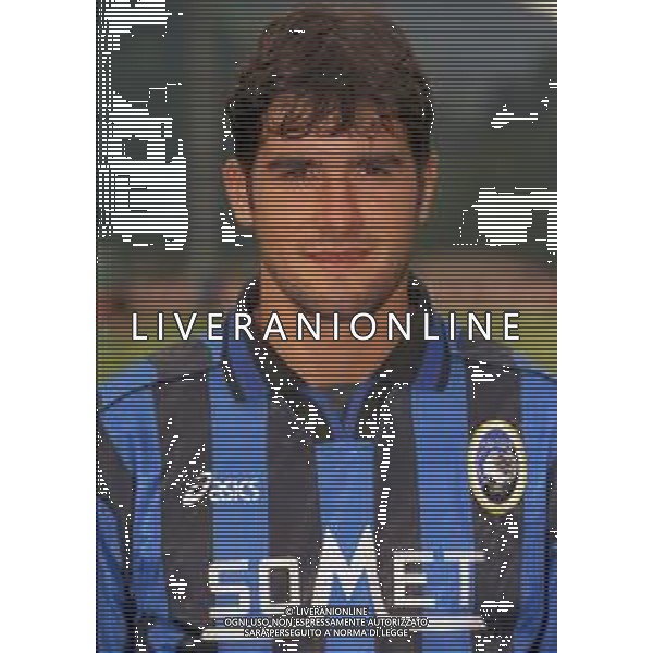 18-07-1997 MOENA -RITIRO ESTIVO PRE CAMPIONATO ATALANTA CALCIO NELLA FOTO CRISTIANO LUCARELLI AG ALDO LIVERANI SAS