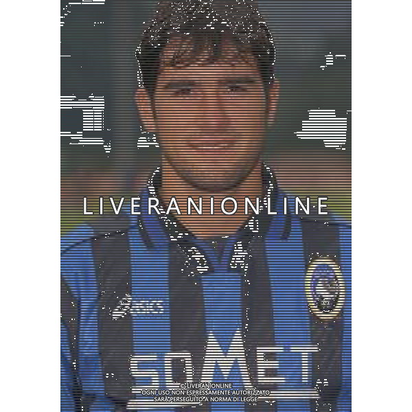 18-07-1997 MOENA -RITIRO ESTIVO PRE CAMPIONATO ATALANTA CALCIO NELLA FOTO CRISTIANO LUCARELLI AG ALDO LIVERANI SAS
