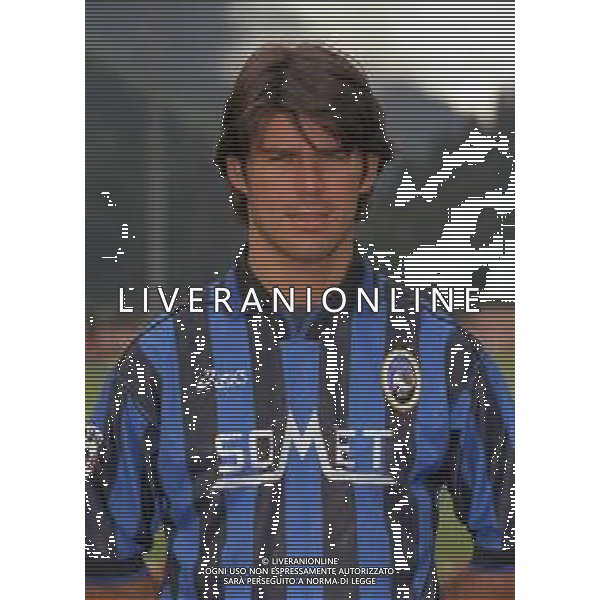 18-07-1997 MOENA -RITIRO ESTIVO PRE CAMPIONATO ATALANTA CALCIO NELLA FOTO ANDREA SOTTIL AG ALDO LIVERANI SAS