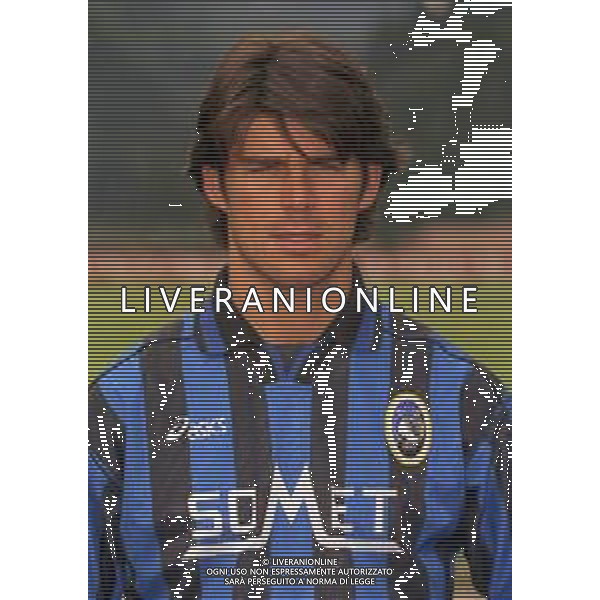 18-07-1997 MOENA -RITIRO ESTIVO PRE CAMPIONATO ATALANTA CALCIO NELLA FOTO ANDREA SOTTIL AG ALDO LIVERANI SAS