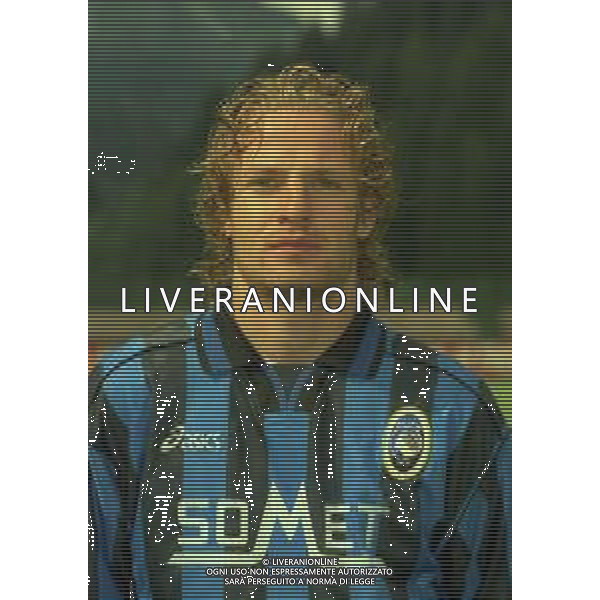 18-07-1997 MOENA -RITIRO ESTIVO PRE CAMPIONATO ATALANTA CALCIO NELLA FOTO CESARE NATALI AG ALDO LIVERANI SAS